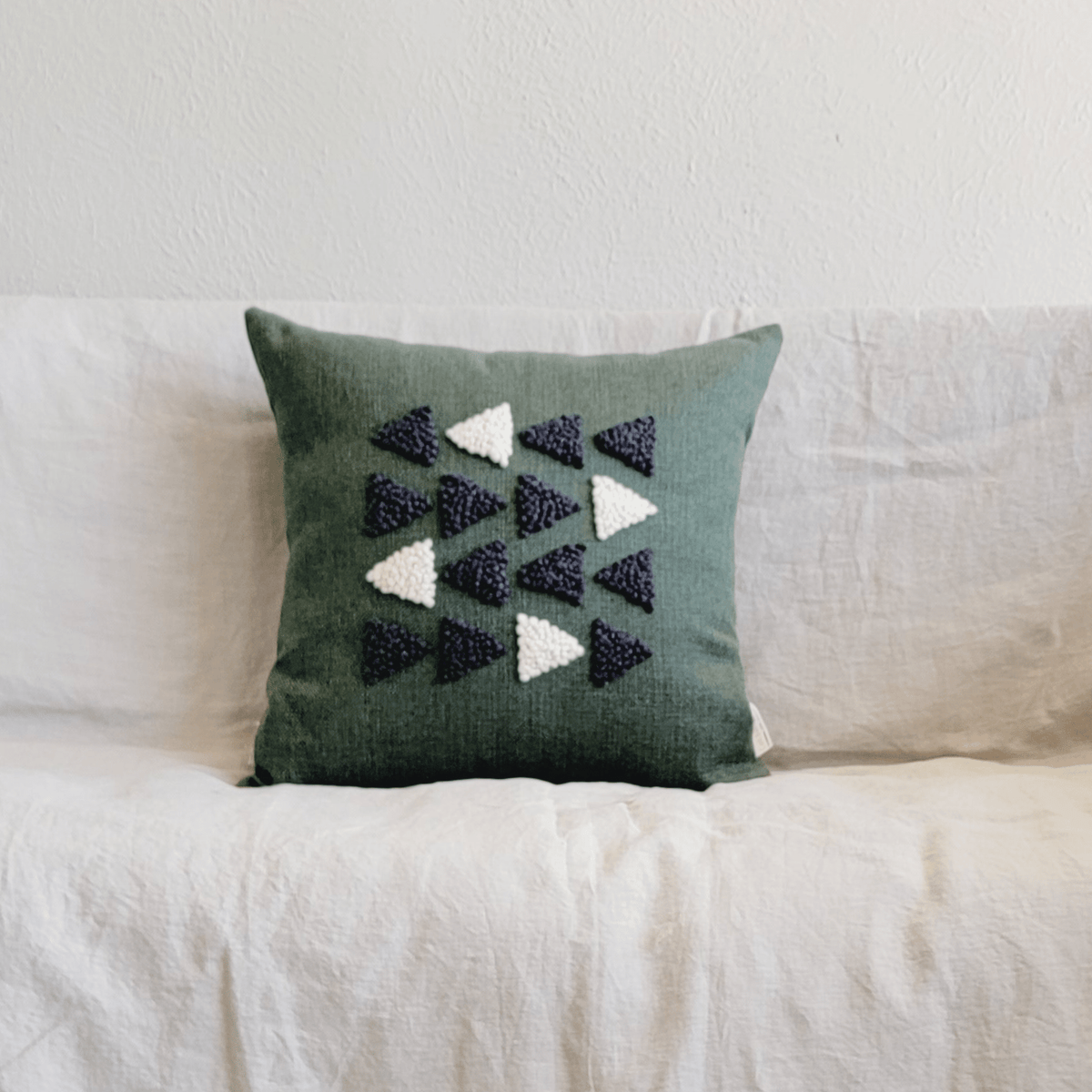 Afriscandi Harvest Green Pillow Kanju Interiors PW-AHG01 Pillow & Textiles