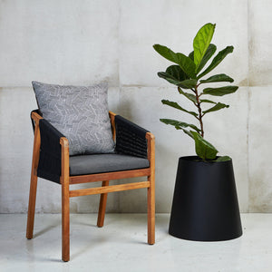 Conica Simple Steel Planters - Kanju Interiors