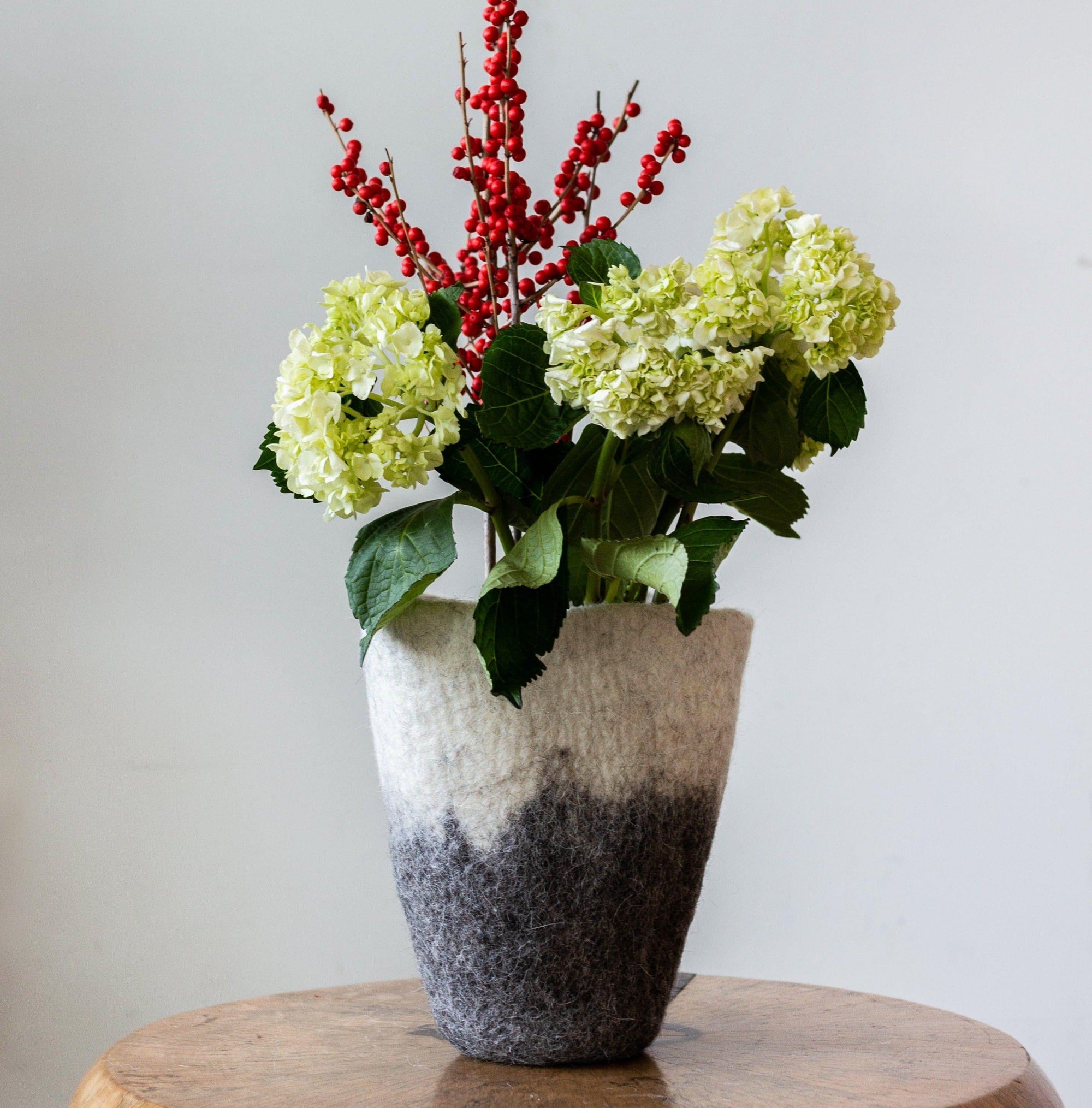 Hand-Felted Table Vase
