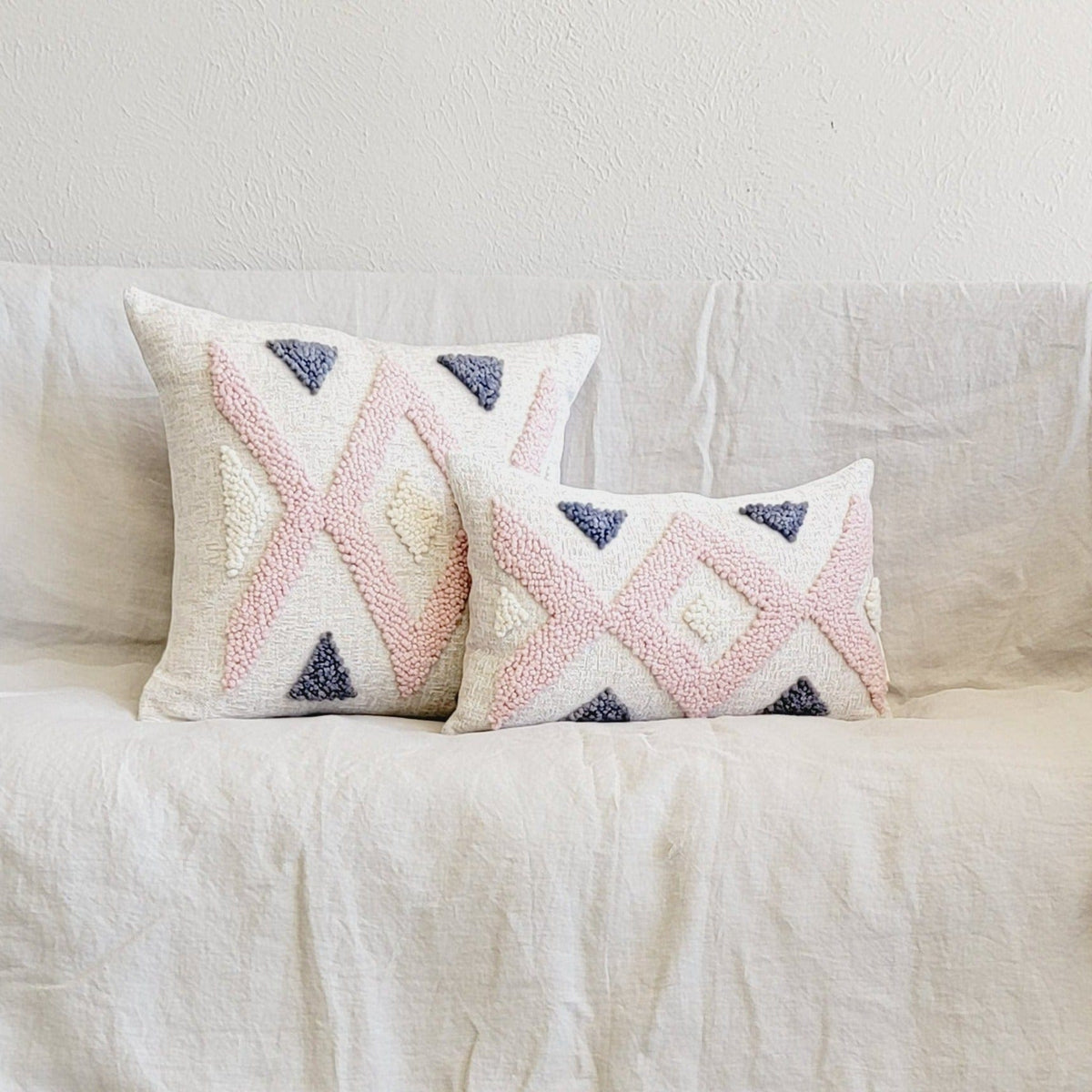 Quartz Cross Pillow Kanju Interiors Pillows